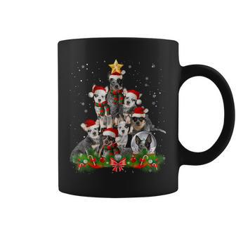 Australian Cattle Dog Dog Christmas Tree Coffee Mug - Monsterry