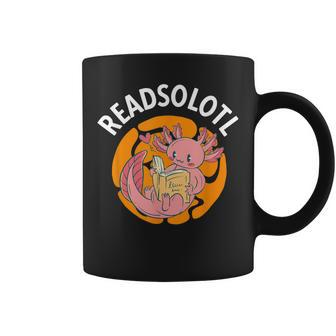 Axolotl Kawaii Axolotls Vintage Amphibians Coffee Mug - Monsterry CA