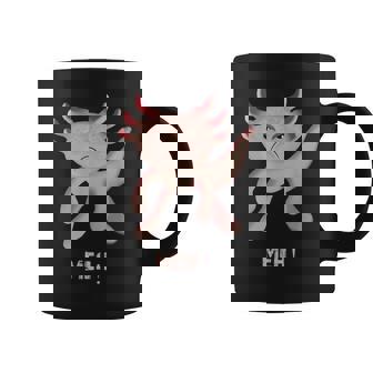 Axolotls Axolotl Grumpy Meh For Axolotl Lovers Coffee Mug - Thegiftio
