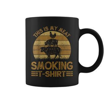 Barbeque This Is My Meat Smoking Bbq Grilling Coffee Mug - Monsterry