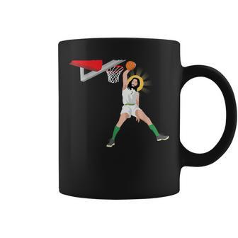 Basketball Jesus Christian Humor Slam Dunk Coffee Mug - Monsterry CA