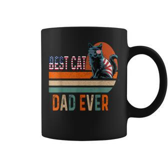 Best Cat Dad Ever For 4Th Of July Father's Day Coffee Mug - Thegiftio UK