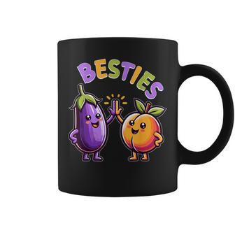 Besties Hilarious Naughty Adult Humor Joke Saying Gag Coffee Mug - Monsterry DE