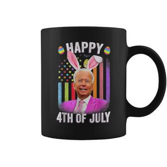 Biden Happy 4Th Of July Confused Easter Biden Bunny Coffee Mug - Seseable