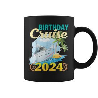 Birthday Cruise Squad 2024 Vacation Matching Family Coffee Mug - Seseable