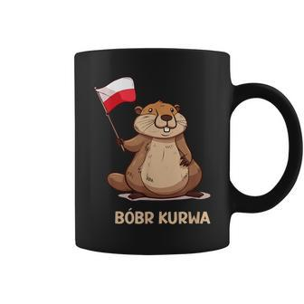 Bober Bóbr Kurwa Internet Meme Poland Flag Beaver Tassen - Seseable