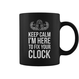 Bomb Disposal Expert Fix Your Clock Bomb Squad Coffee Mug - Monsterry