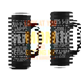 Bonus Dad Step Daughter Fathers Day Stepdad Coffee Mug - Thegiftio UK