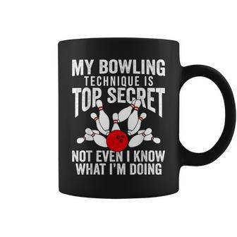 Bowling Bowler My Bowling Technique Coffee Mug - Thegiftio UK