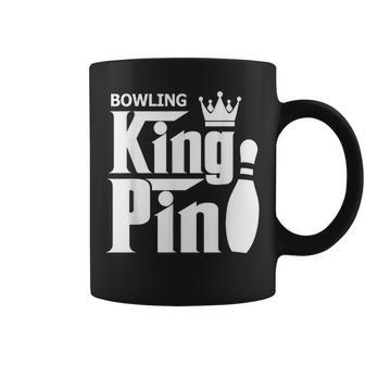 Bowling King Pin Bowling League Team Coffee Mug | Mazezy