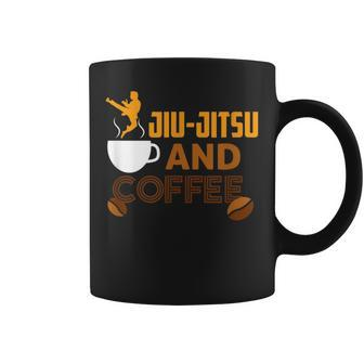 Brazilian Jiu Jitsu And Coffee Bjj Gi Women Coffee Mug - Monsterry DE