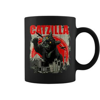 Cat Catzilla Coffee Mug | Mazezy AU