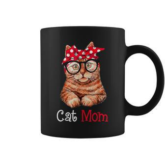 Cat Mom Cat Lovers Mother's Day Mom Mothers Coffee Mug - Seseable