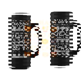Cat Yes I Really Do Need All These Cats Coffee Mug - Monsterry