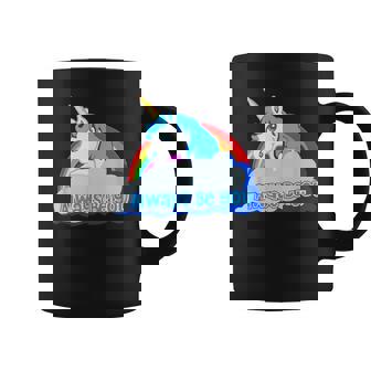 Central Intelligence Unicorn Geek Graphic Coffee Mug - Thegiftio