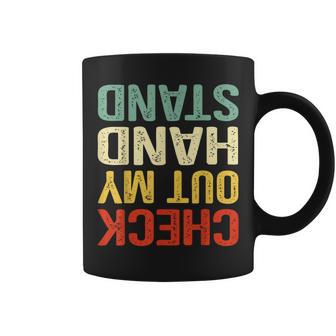 Check Out My Handstand Gymnastics Boys Girls Coffee Mug - Monsterry AU