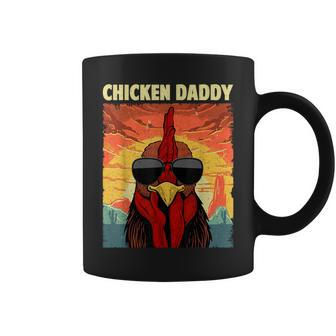 Chicken Daddy For Dad Farmer Chicken Lover Coffee Mug | Mazezy AU
