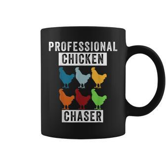 Chicken Professional Chicken Chaser Chicken Lovers Coffee Mug - Monsterry DE