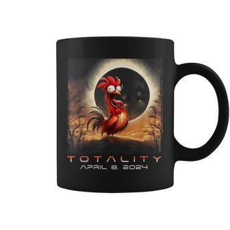 Chicken Total Solar Eclipse Coffee Mug | Mazezy