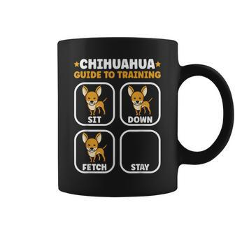 Chihuahua Guide To Training Dog Owner Chihuahua Coffee Mug - Seseable