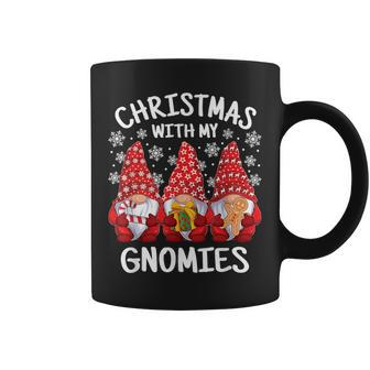 Christmas With My Gnomies Xmas Gnome Family Gnomes Coffee Mug - Monsterry CA