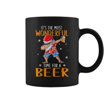 Christmas In July Santa Hawaiian Wonderful Beer Lover Coffee Mug - Monsterry DE