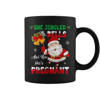 Christmas Pregnancy Announcement New Dad Mom Coffee Mug - Thegiftio UK