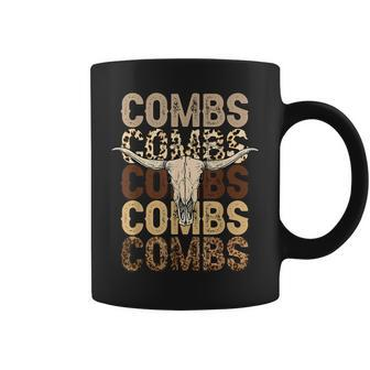 Combs Country Music Western Cow Skull Cowboy Coffee Mug | Mazezy