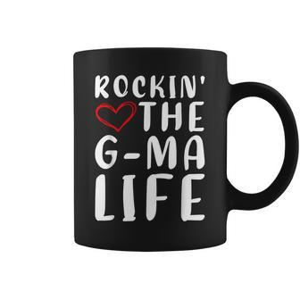 Cool Gma Rockin' The G-Ma Life Coffee Mug - Seseable