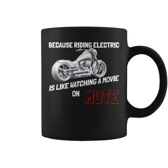 Cool Motorcycle Chopper Bike For Gas Power Enthusiast Coffee Mug - Monsterry UK