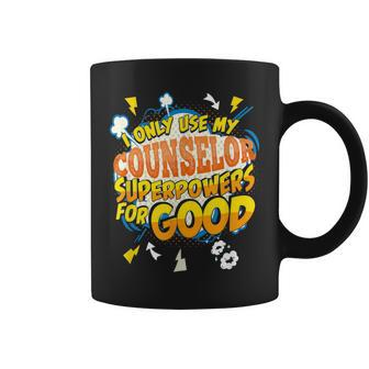 Counselor Superpowers Gag Coffee Mug - Monsterry DE