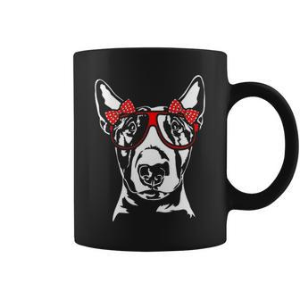 Cute Bull Terrier Girl Mom Dog Lover Coffee Mug | Mazezy UK