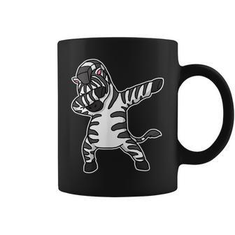 Dabbing Zebra Dab Dance Cool Africa Animal Coffee Mug - Monsterry AU
