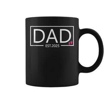 Dad 2025 Father's Day New Dad 2025 Promoted To Dad Coffee Mug - Thegiftio UK