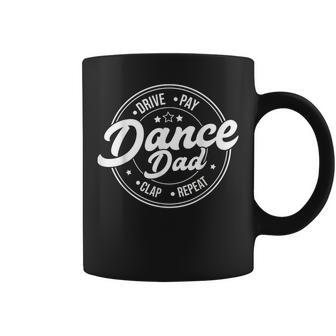 Dad Dance Retro Proud Dancer Dancing Father's Day Coffee Mug | Mazezy CA