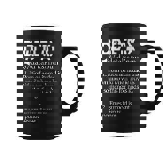 Dad Definition Dad Tax Tax Noun Fathers Day Best Dad Coffee Mug - Thegiftio UK