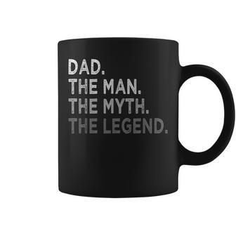 Dad The Man The Myth The Legend Dad Father's Day Coffee Mug - Monsterry DE