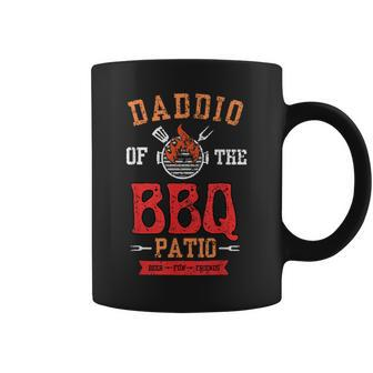 Daddio Of The Patio Fathers Day Bbq Grill Dad Coffee Mug - Monsterry