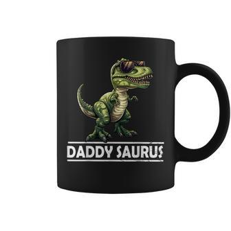 Daddy T Rex Dinosaur Daddy Saurus Family Matching Coffee Mug - Monsterry DE