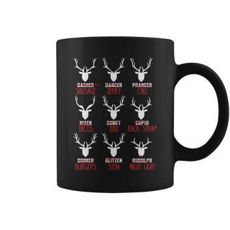 Deer Hunting All Of Santa's Reindeer Coffee Mug | Mazezy