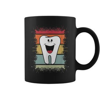 Dentist Dental Hygienist Dentist Office Smiling Tooth Coffee Mug - Monsterry