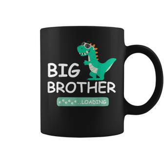 Dinosaur I'm Going To Be Big Brother 2024 Baby Loading Coffee Mug - Monsterry CA