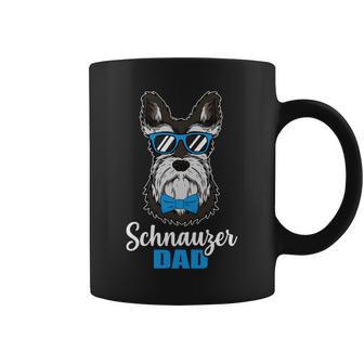 Dog Dad Dwarf Schnauzer Dog Long-Sleeved Tassen - Geschenkecke