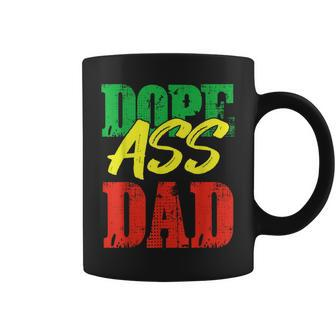 Dope Ass Dad Father's Day Present Daddy Coffee Mug - Monsterry