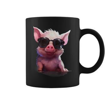 Dressed Up Pig Coffee Mug - Thegiftio UK