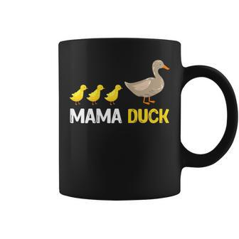Duck Lover Mama Duck Ducks Coffee Mug - Monsterry