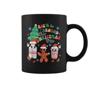 Er Icu Rn Nurse Xmas Roc'n Around The Christmas Tree Coffee Mug - Thegiftio UK