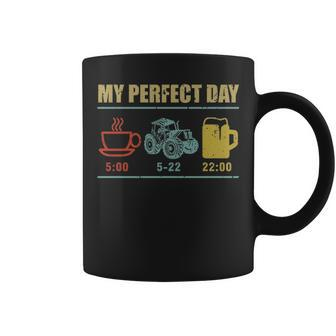 Farmer Perfect Day Tractor Agriculture Coffee Mug | Mazezy