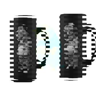 Fat Cat Big Belly Cat Big Cat Cute Coffee Mug - Seseable