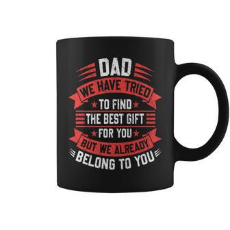 Fathers Day For Dad From Daughters Fathers Day Coffee Mug - Seseable